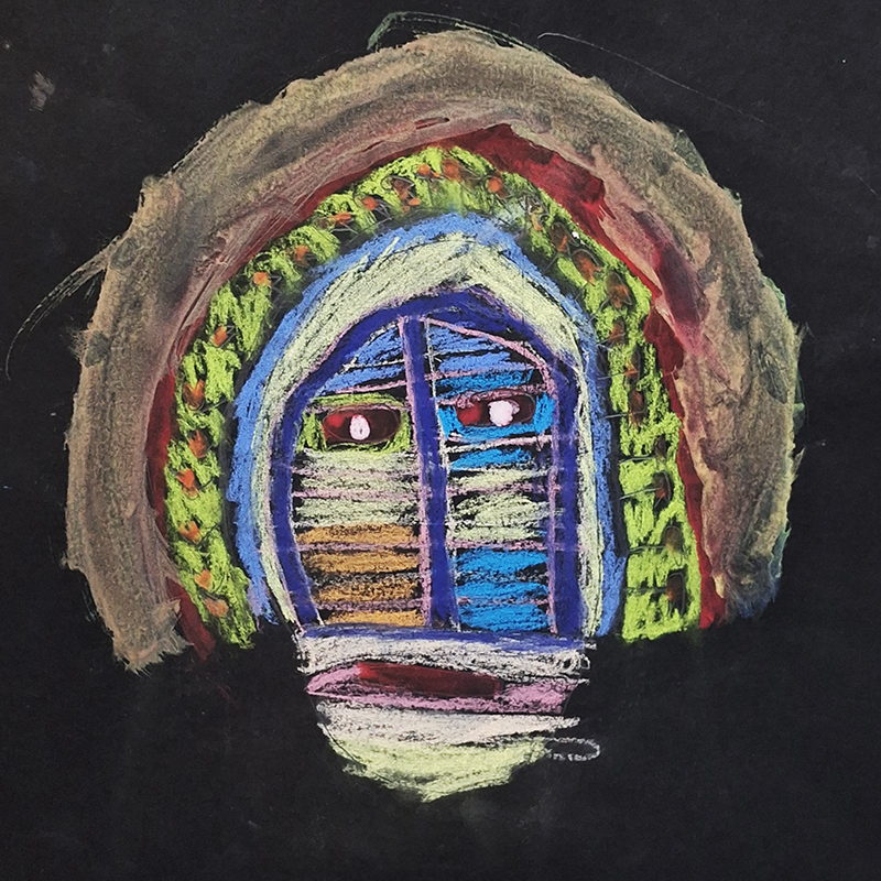 atelier arts plastiques animé par Louisiane Crouzet