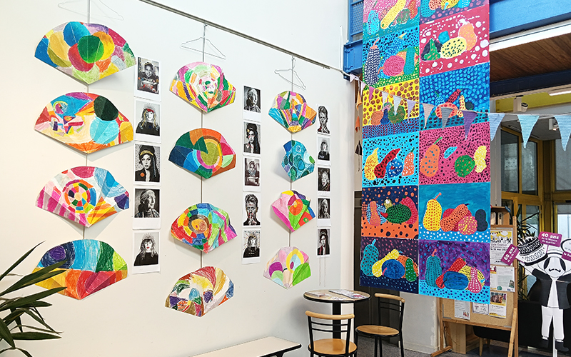 atelier arts plastiques animé par Louisiane Crouzet
