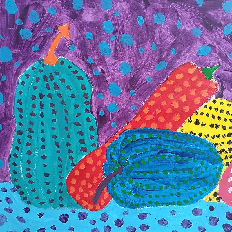 atelier arts plastiques animé par Louisiane Crouzet