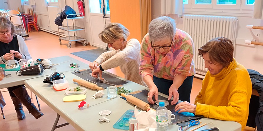 atelier de marie a la maison de quartier francisco ferrer